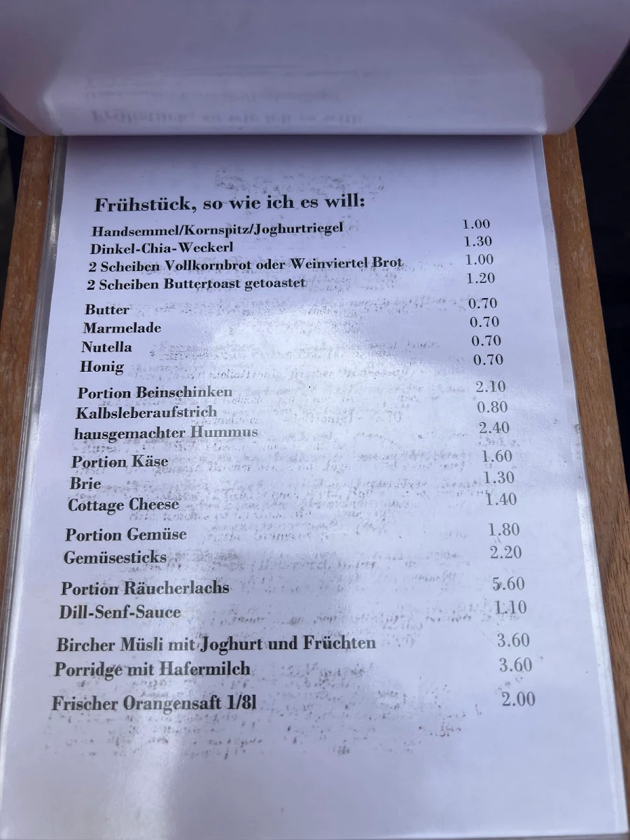 Speisekarte photo 3