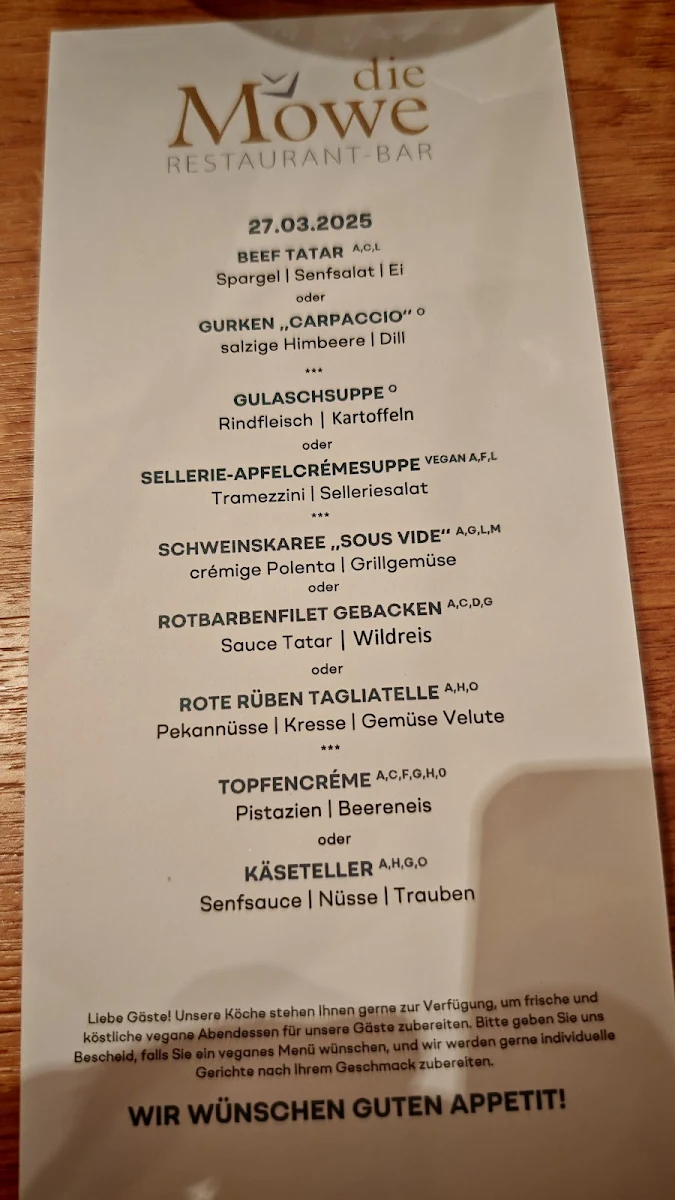 Speisekarte photo 1