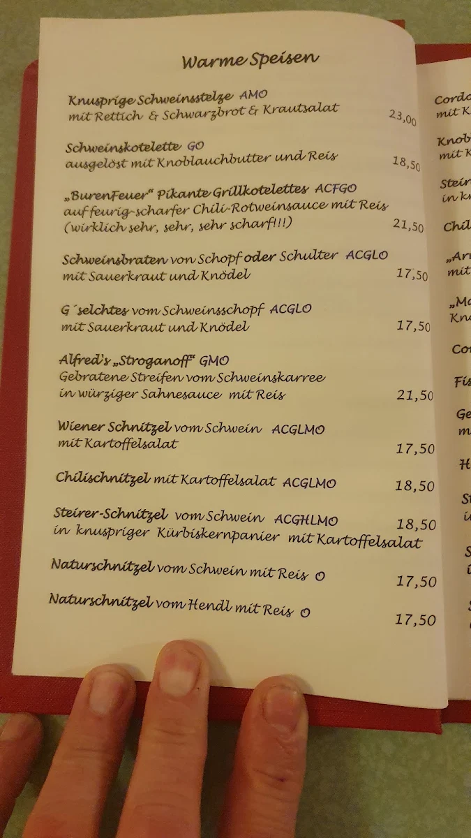 Speisekarte photo 9