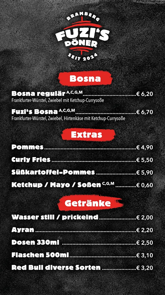 Speisekarte photo 2