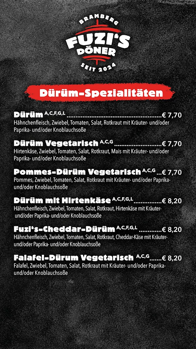 Speisekarte photo 3