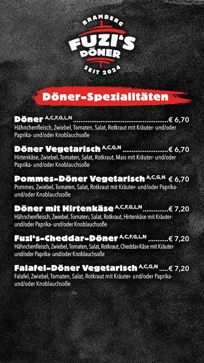 Speisekarte photo 4