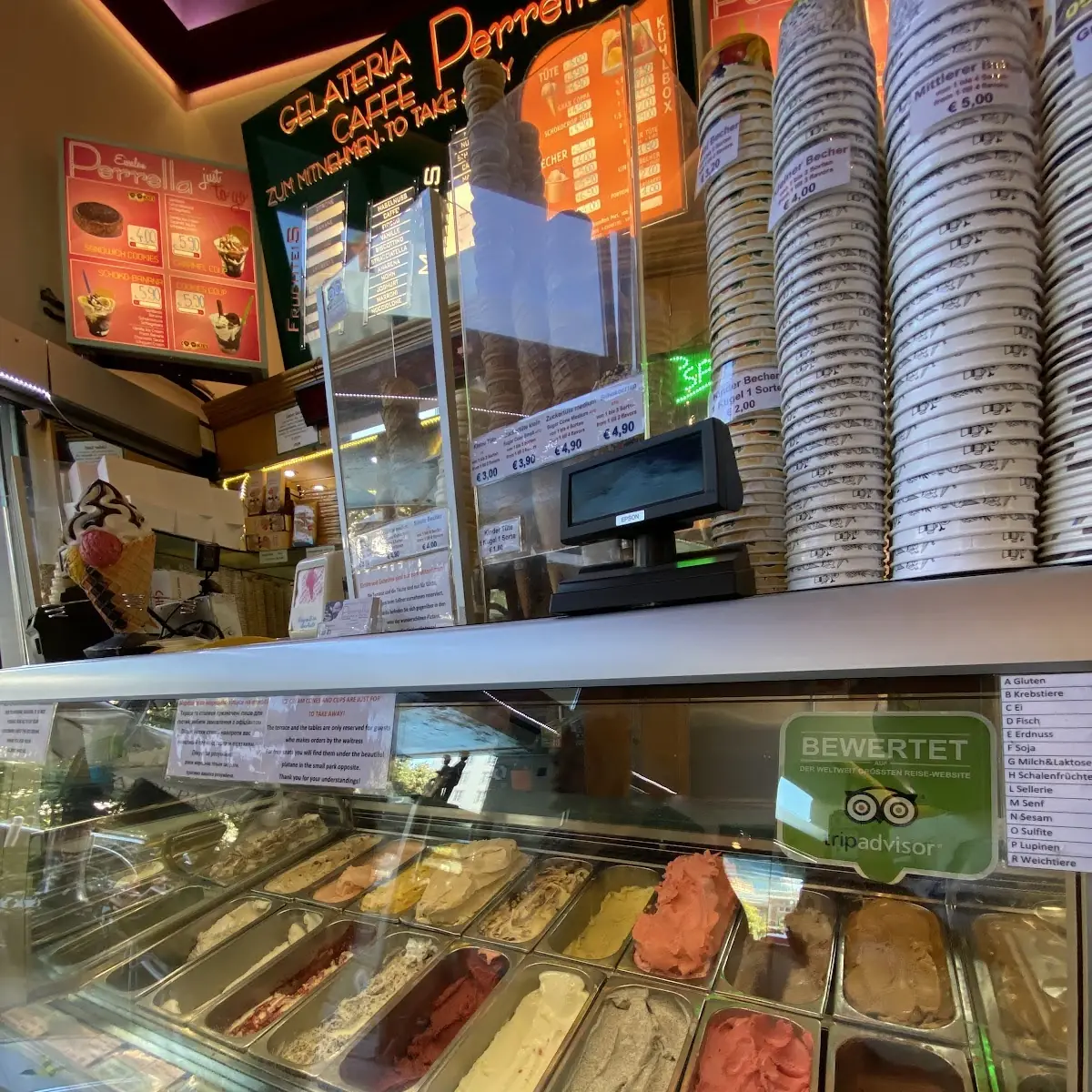 Atmosphäre, Eissalon Caffè Perrella