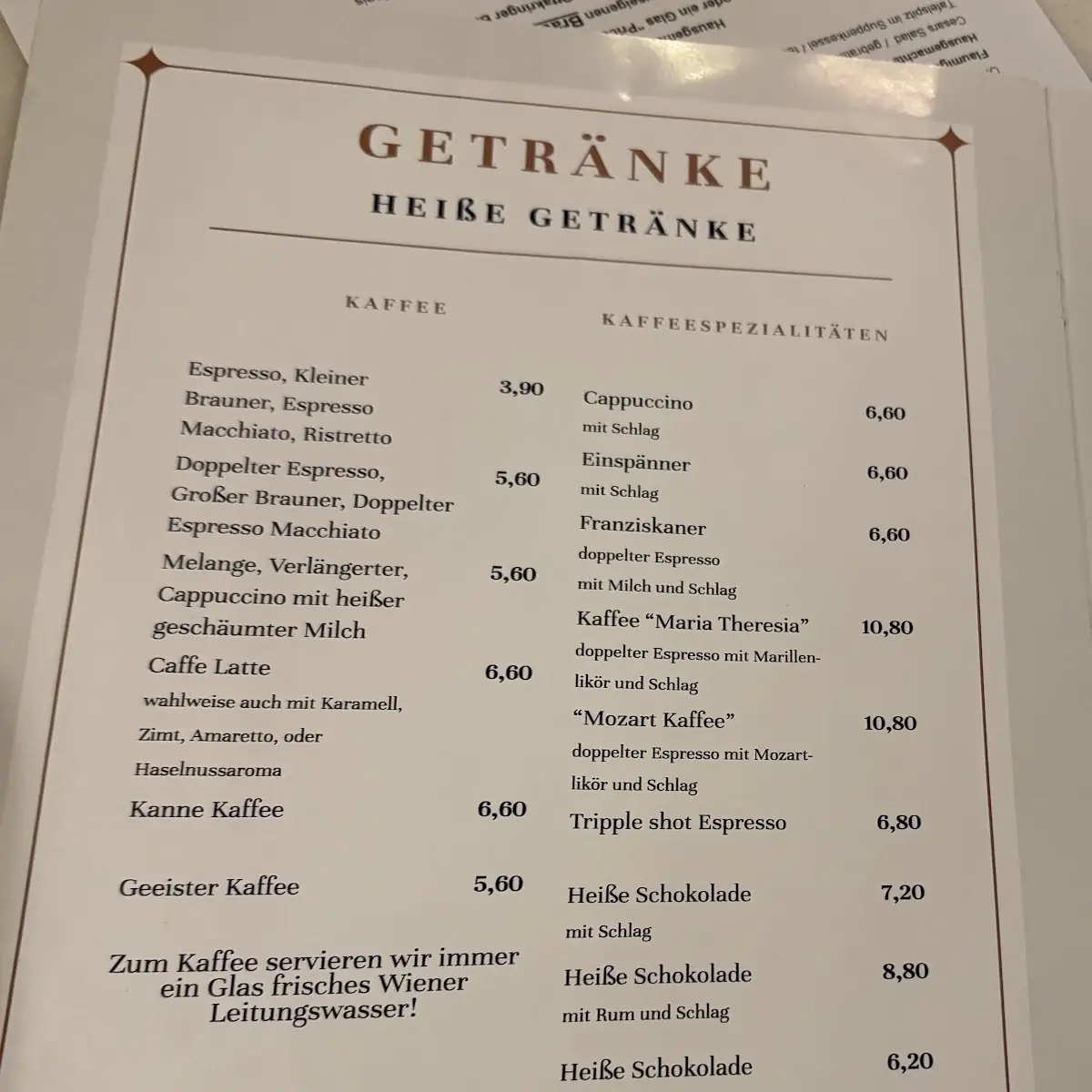 Speisekarte photo 10