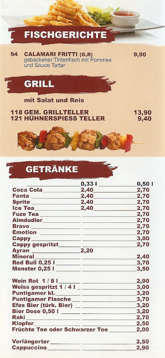 Speisekarte photo 1