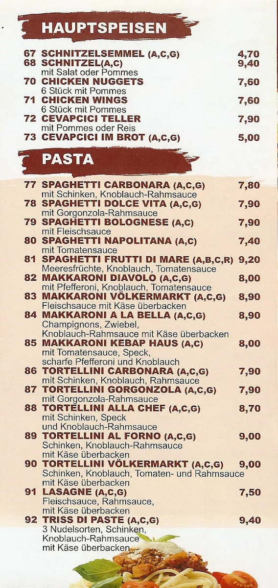 Speisekarte photo 3
