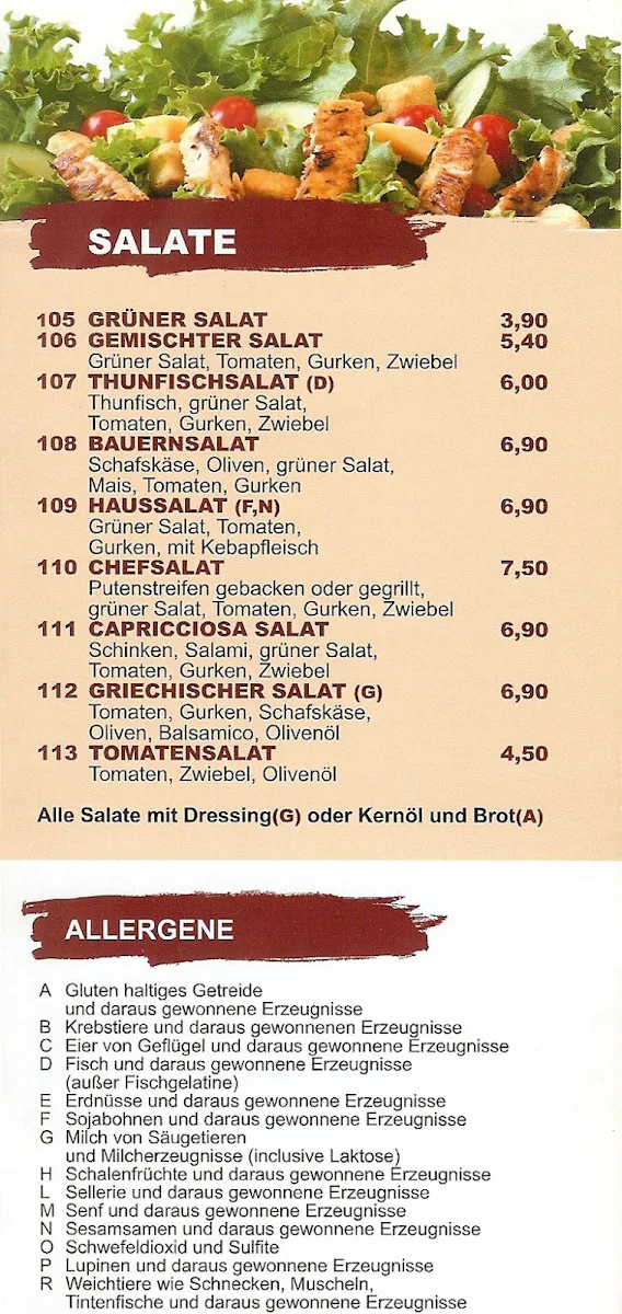 Speisekarte photo 5