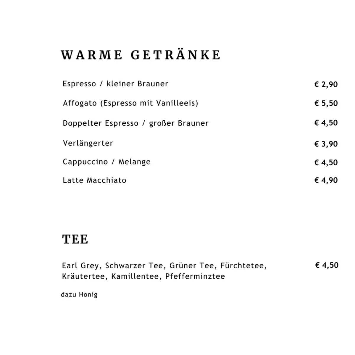 Speisekarte photo 10
