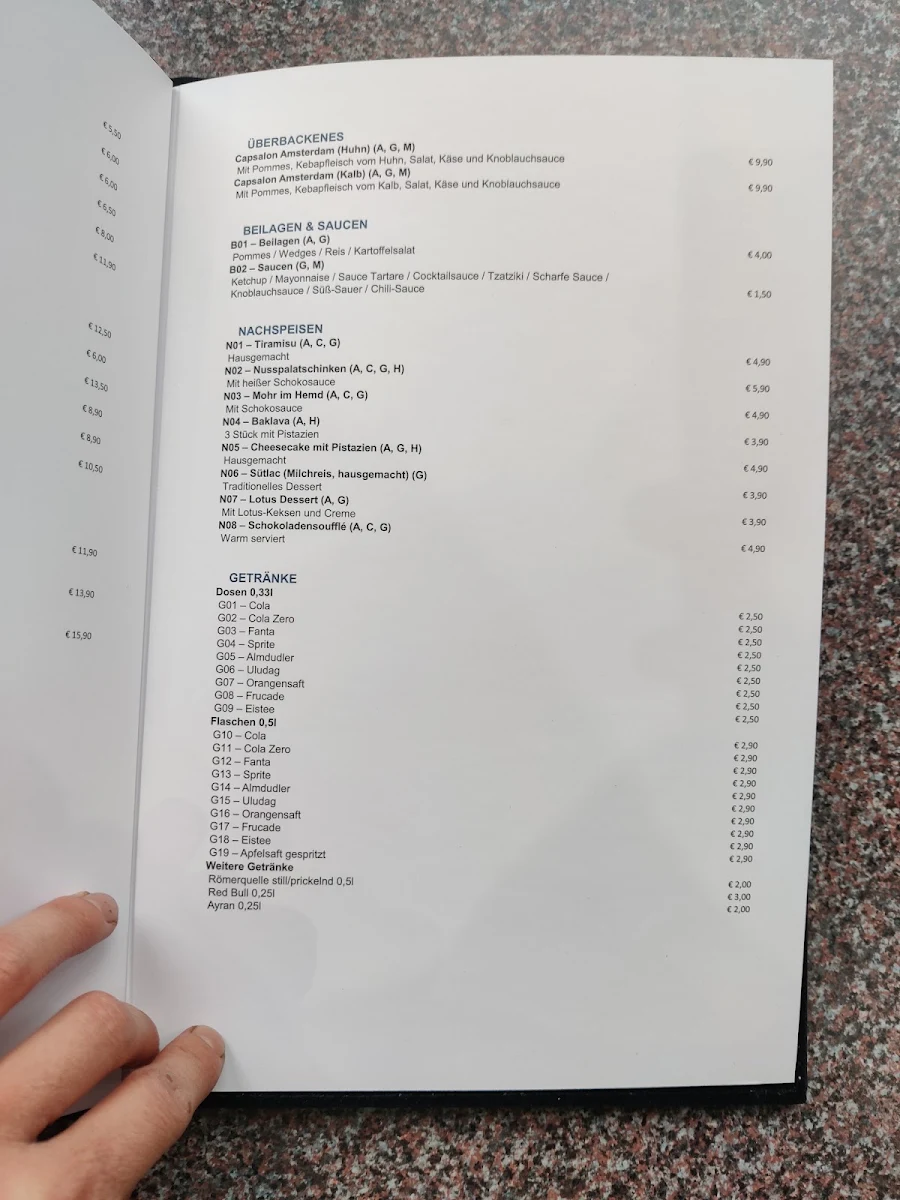 Speisekarte photo 6