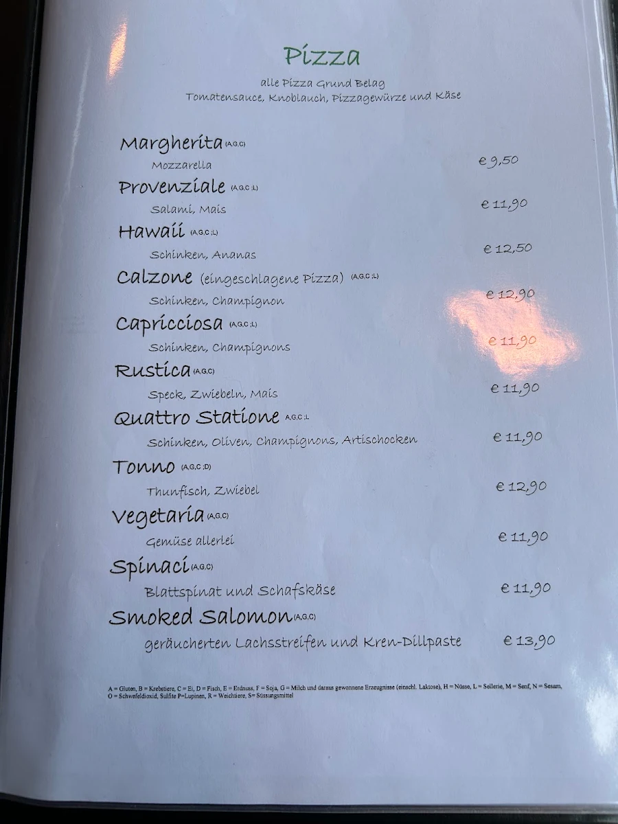 Speisekarte photo 1