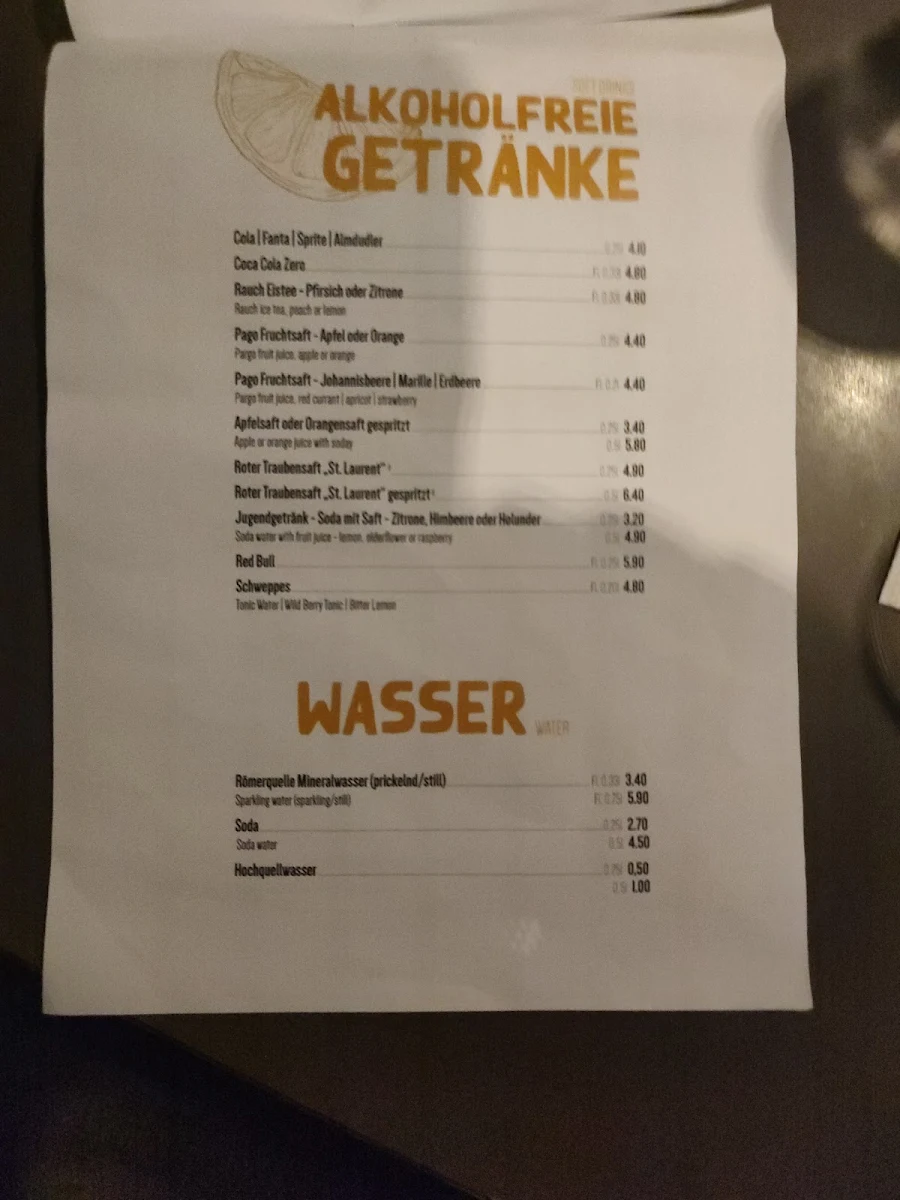 Speisekarte photo 3