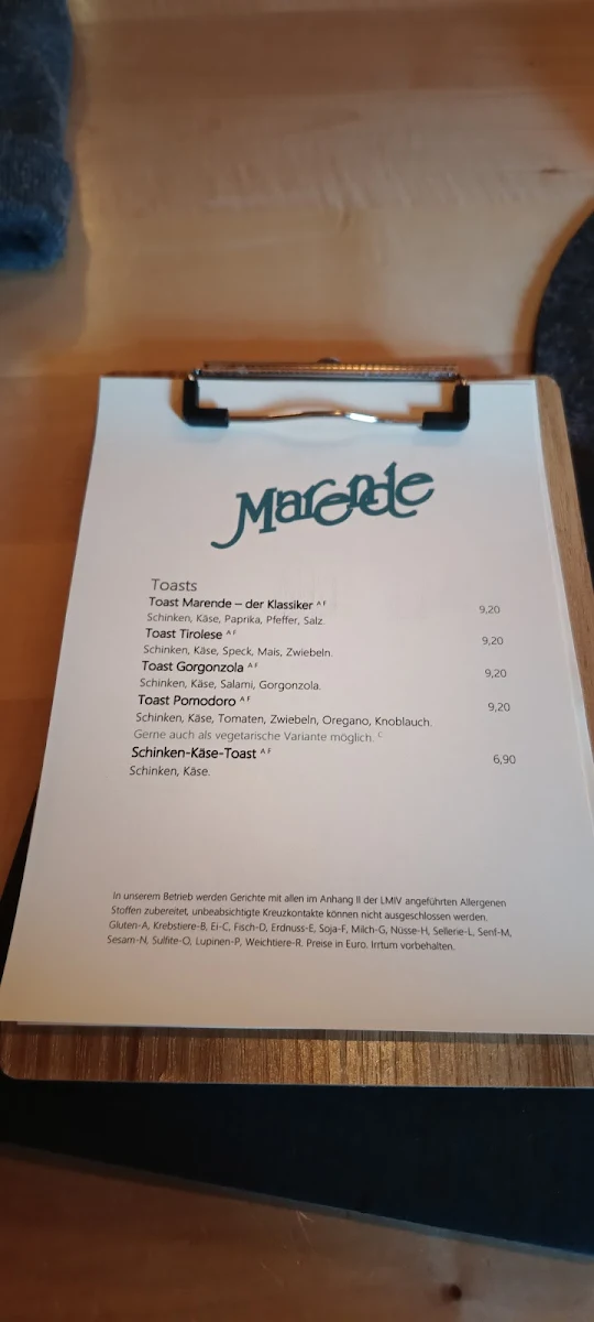 Speisekarte photo 4