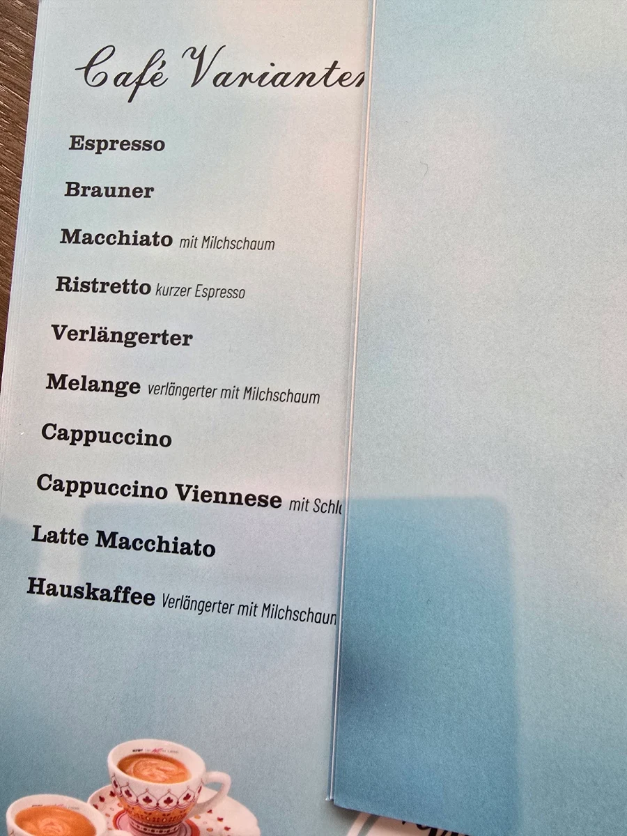 Speisekarte photo 2