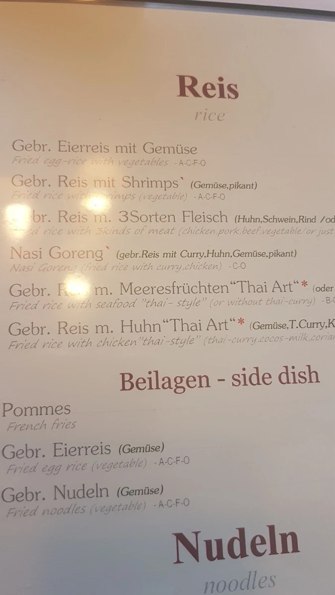 Speisekarte photo 6