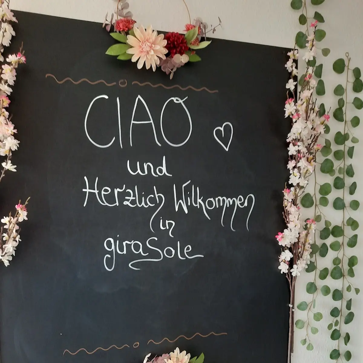 Speisekarte, giraSole