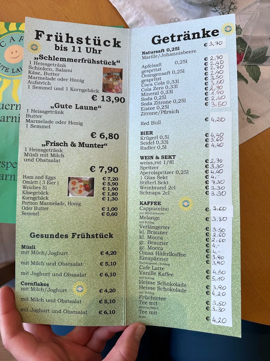 Speisekarte photo 1