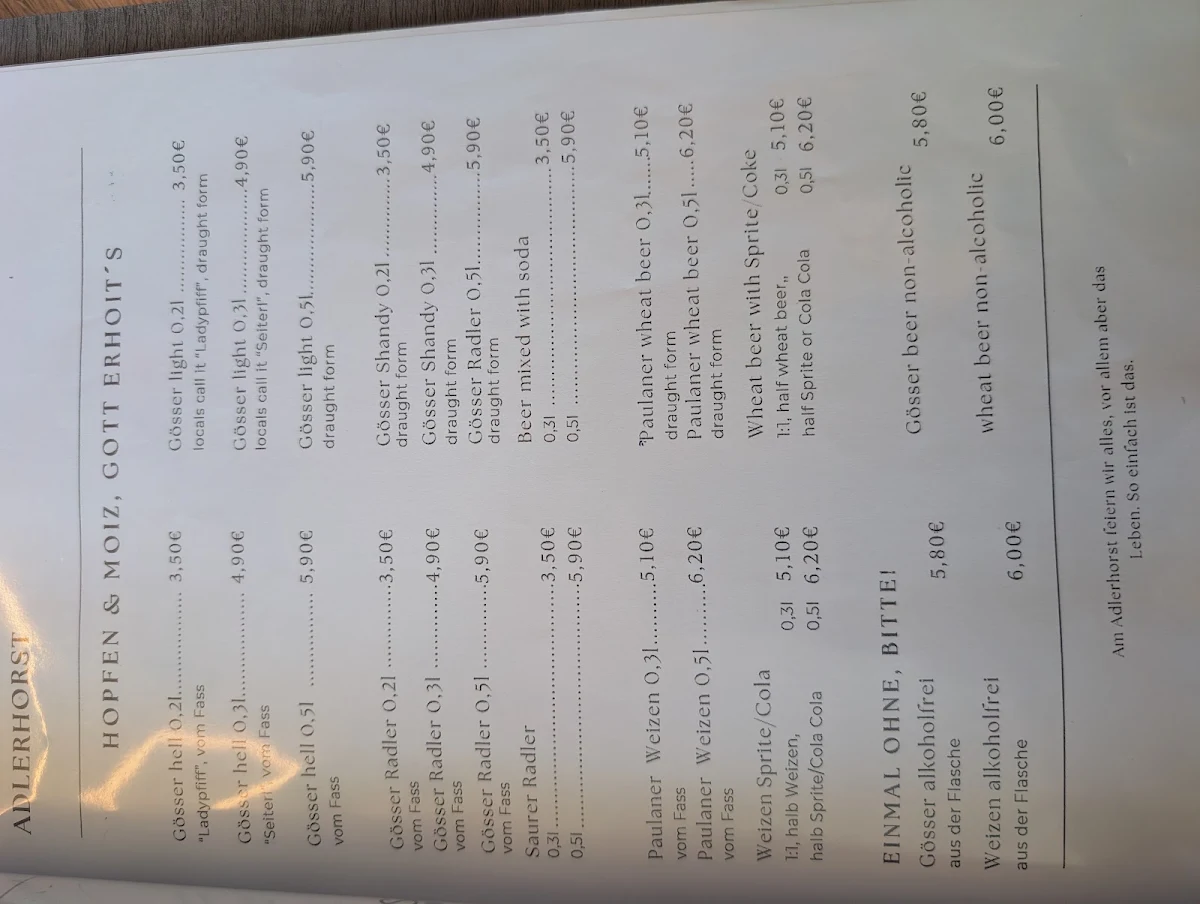 Speisekarte photo 10