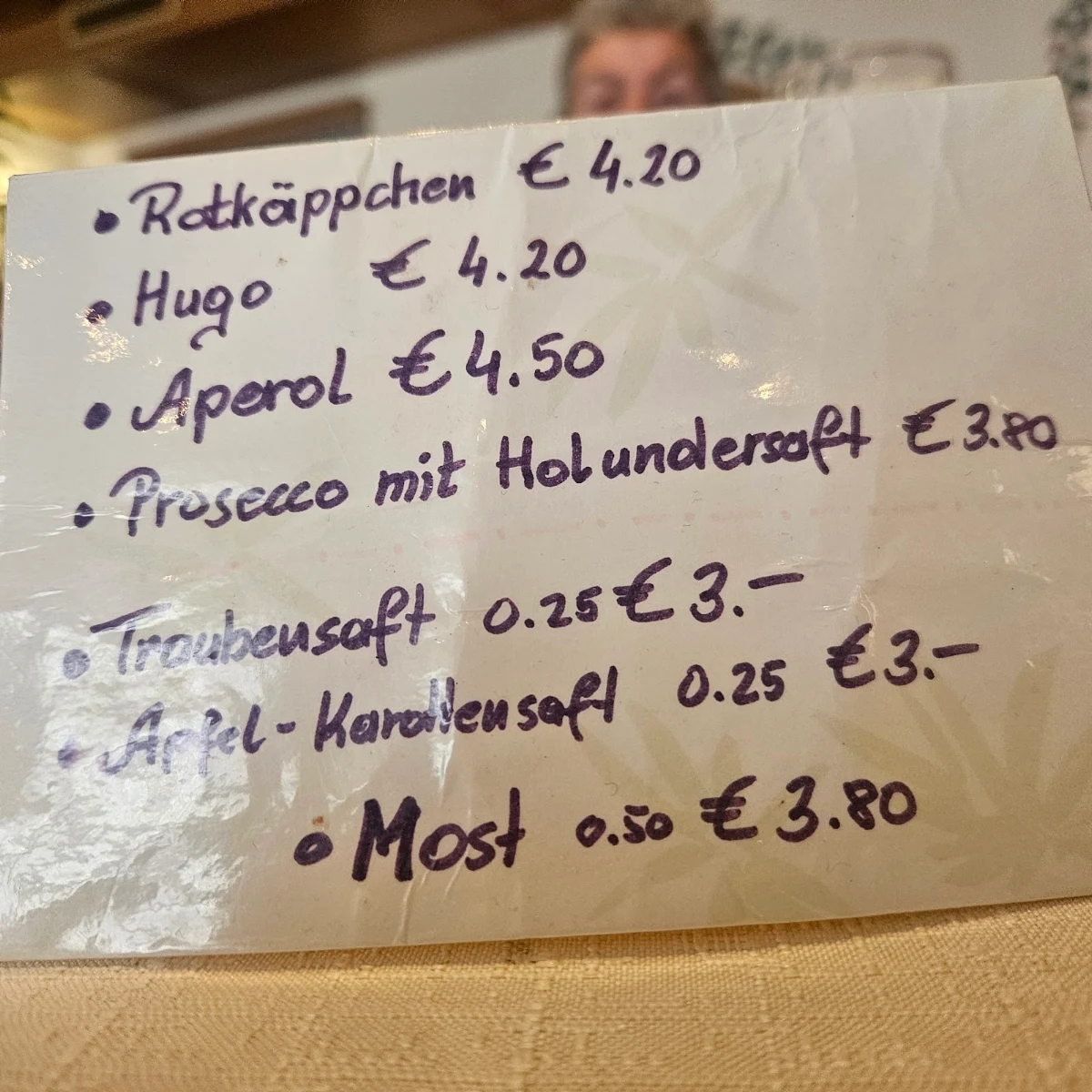 Speisekarte photo 4