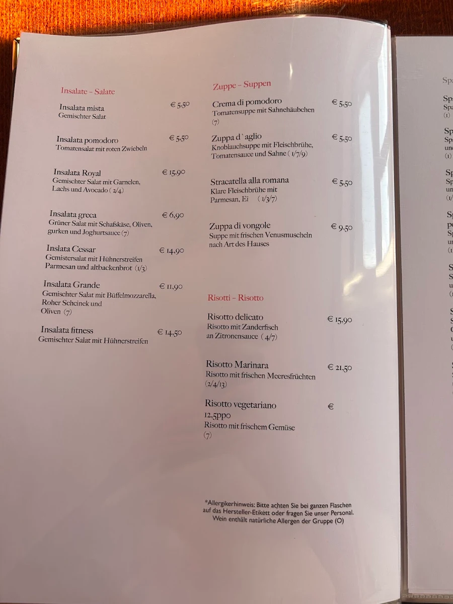 Speisekarte photo 6