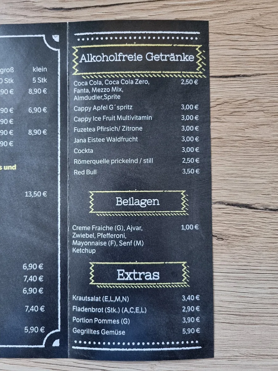 Speisekarte photo 3