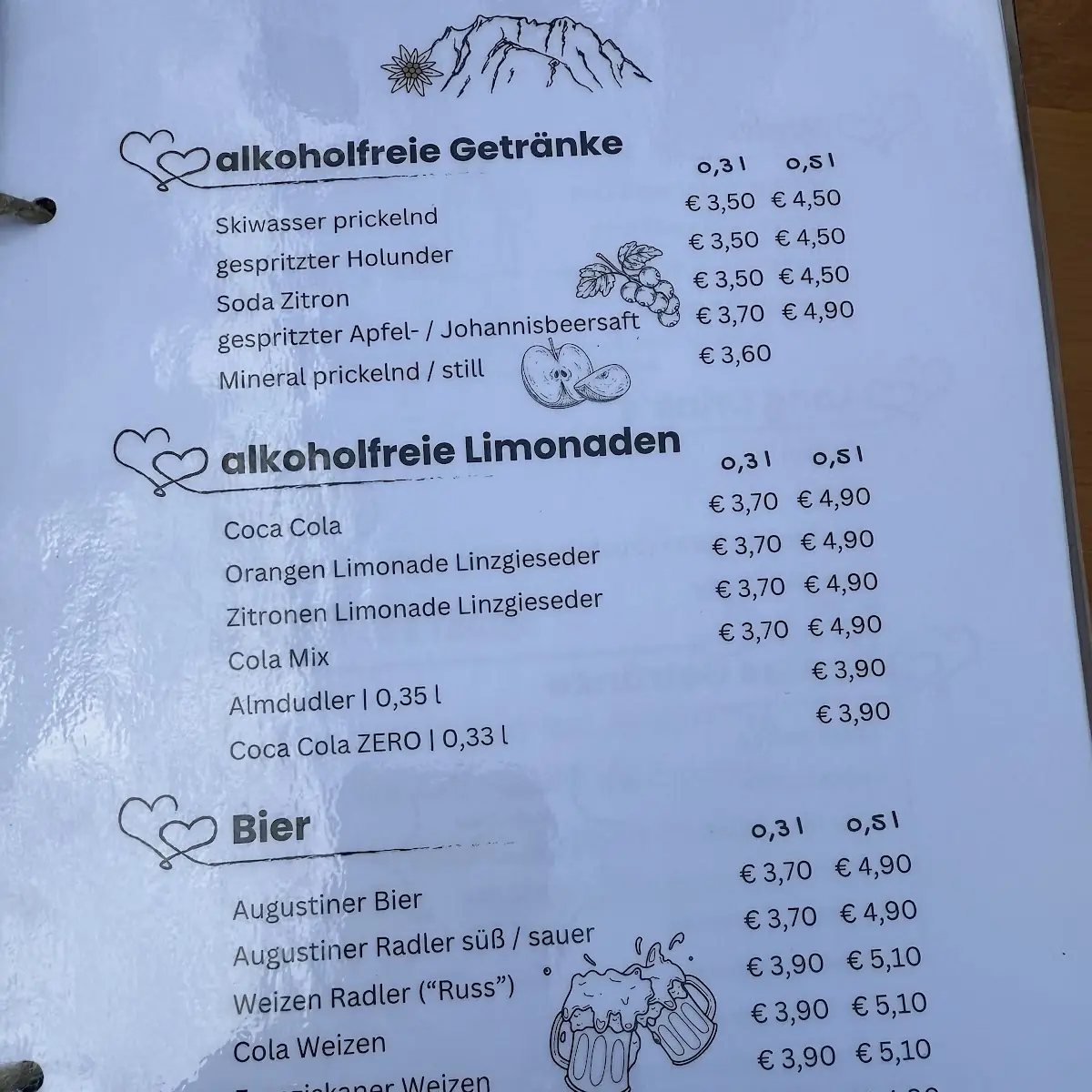 Speisekarte photo 1