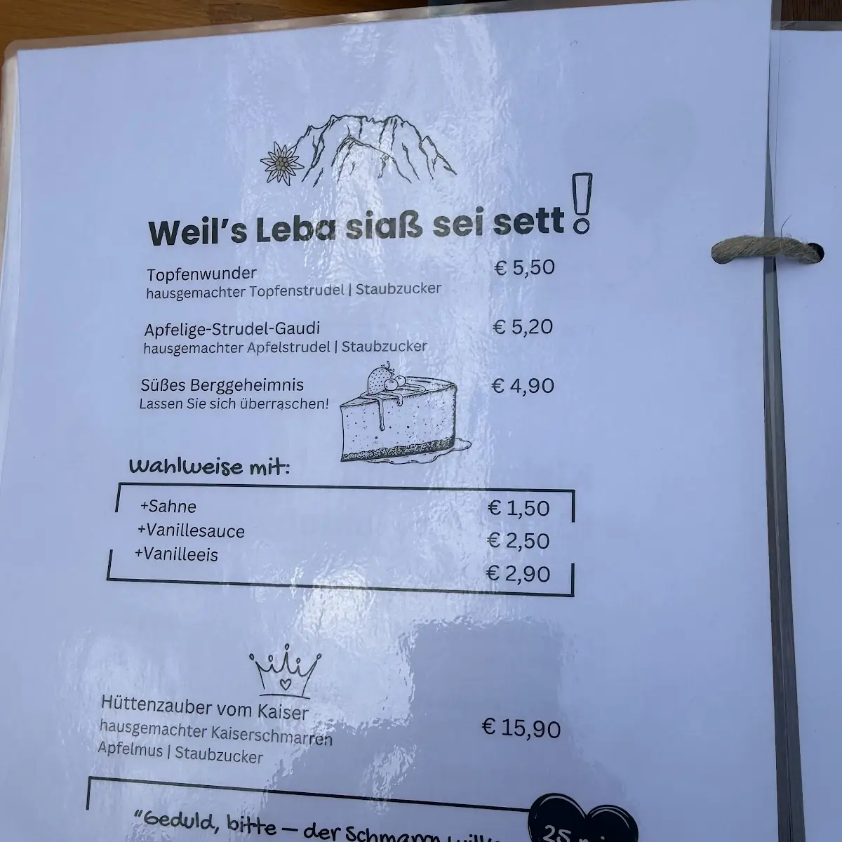 Speisekarte photo 3