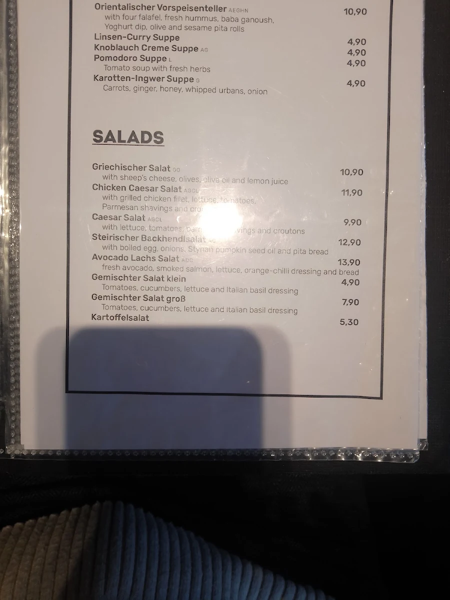 Speisekarte photo 3