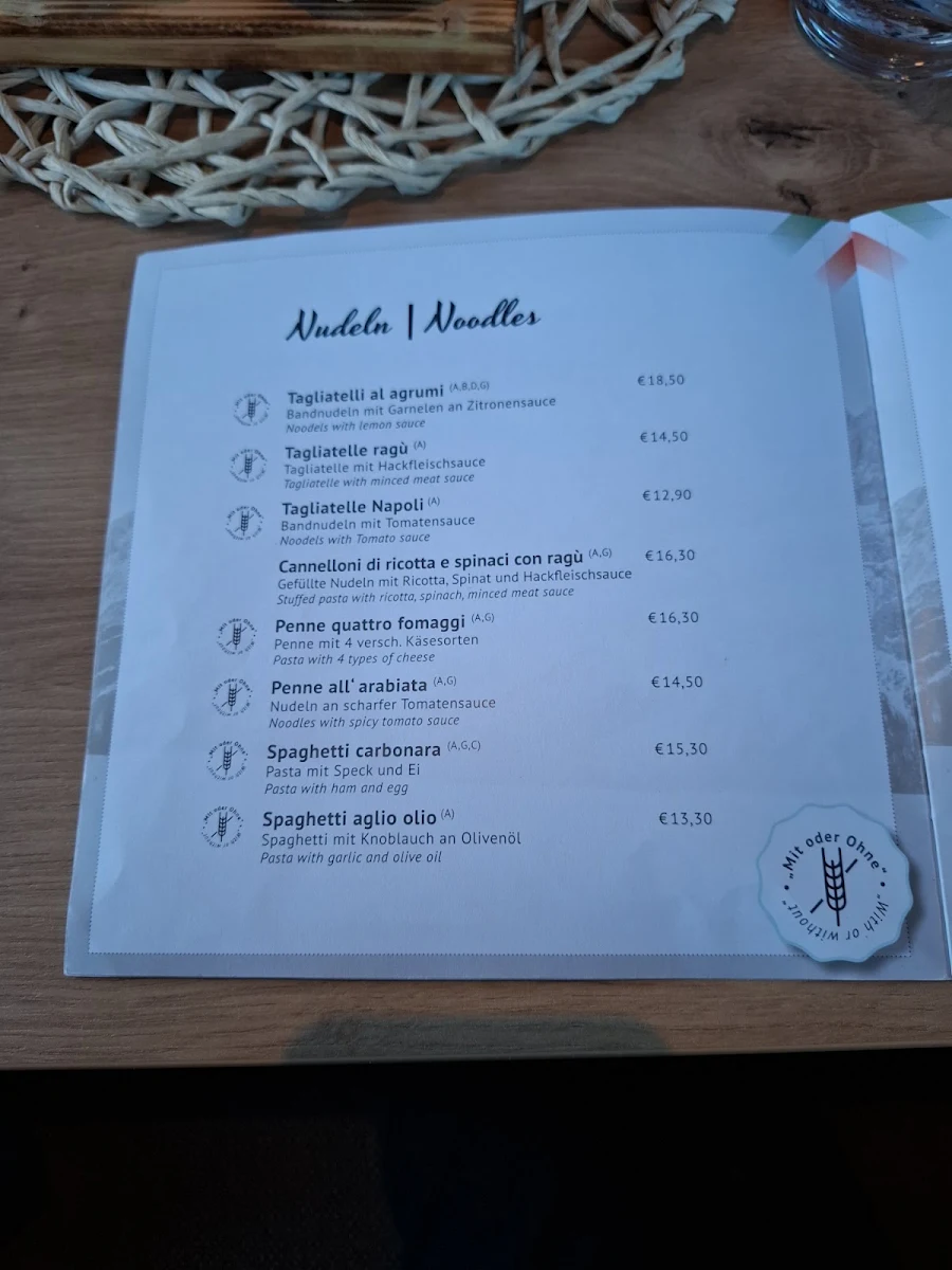 Speisekarte photo 2