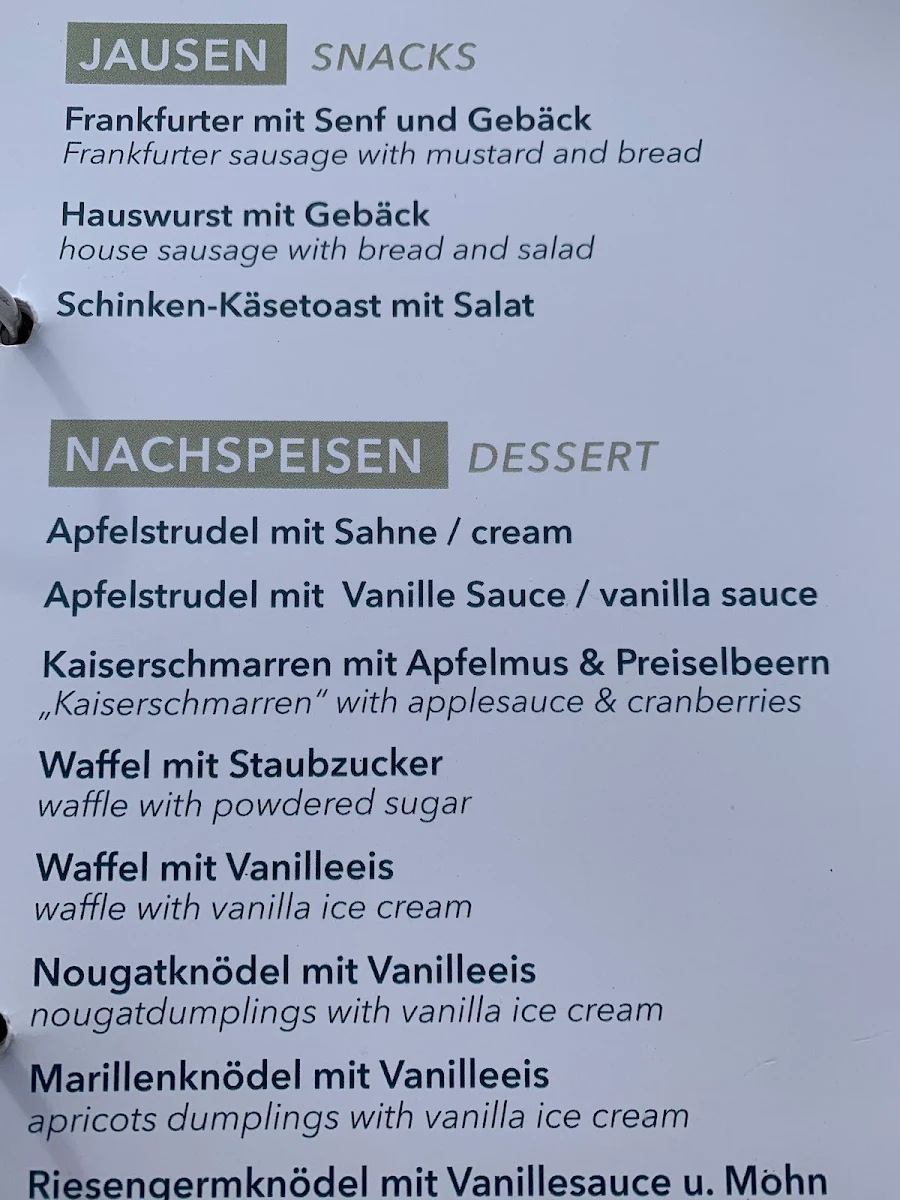 Speisekarte photo 3