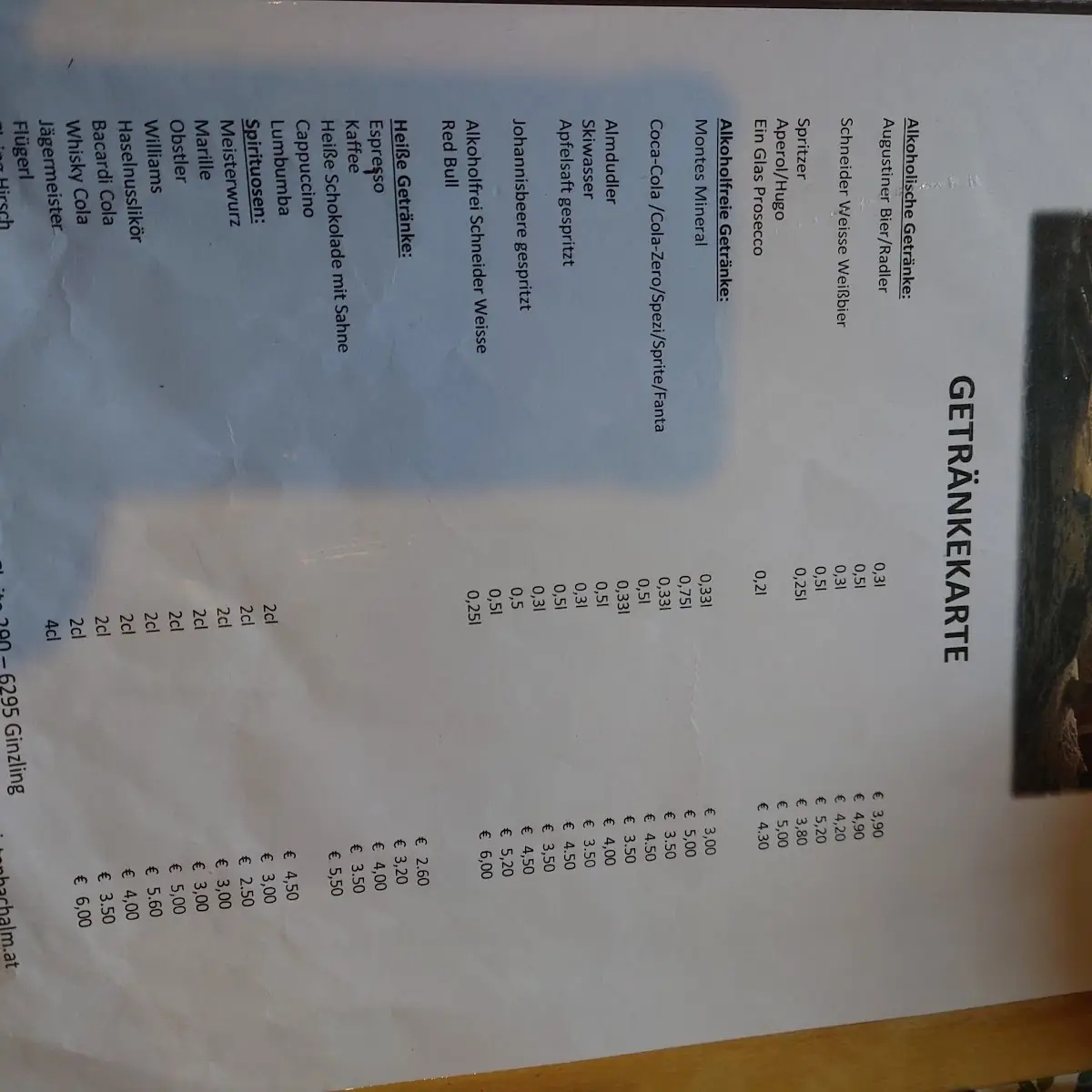 Speisekarte photo 10