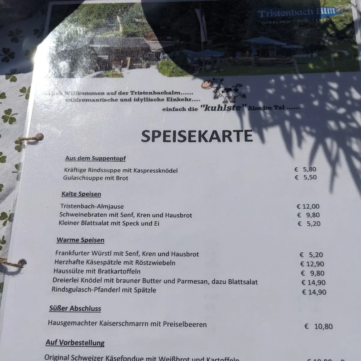 Speisekarte photo 6