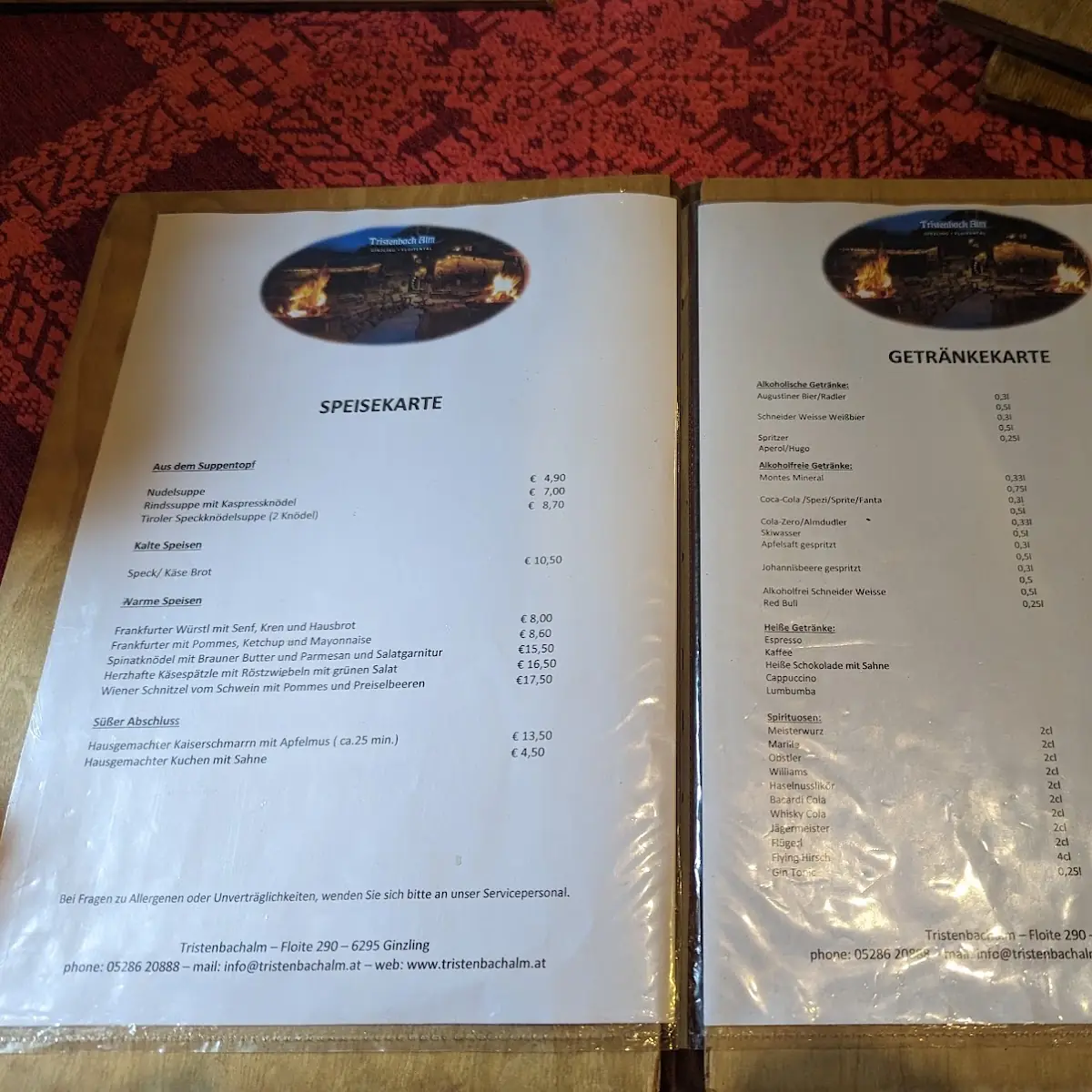 Speisekarte photo 8