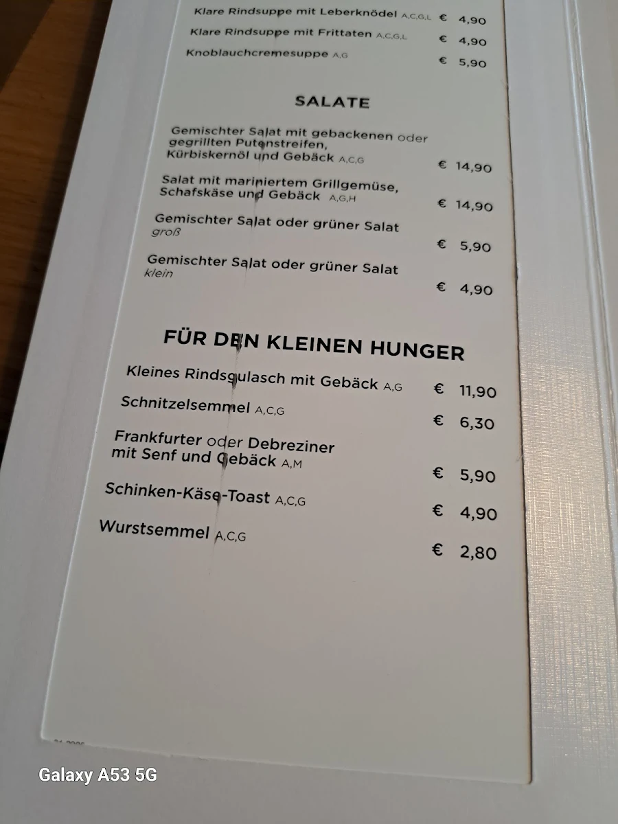 Speisekarte photo 1
