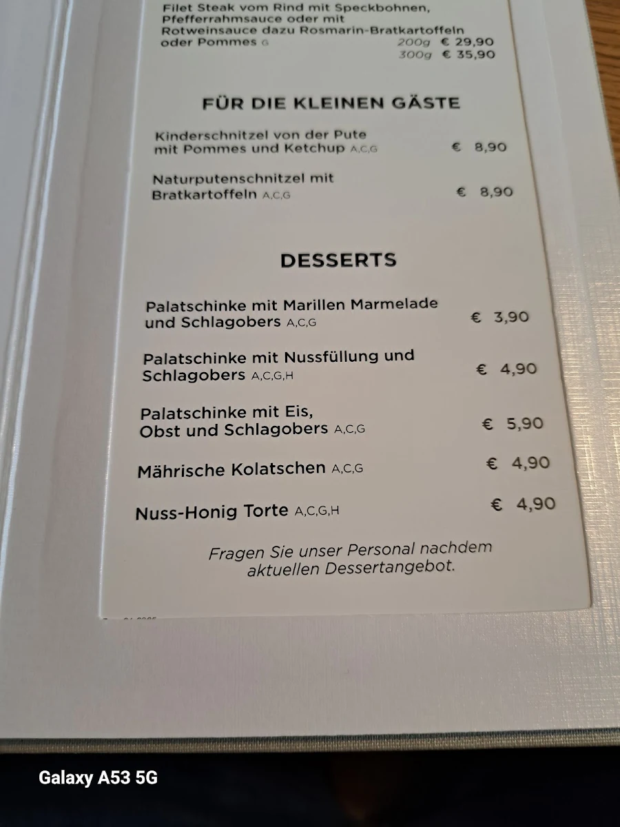 Speisekarte photo 2