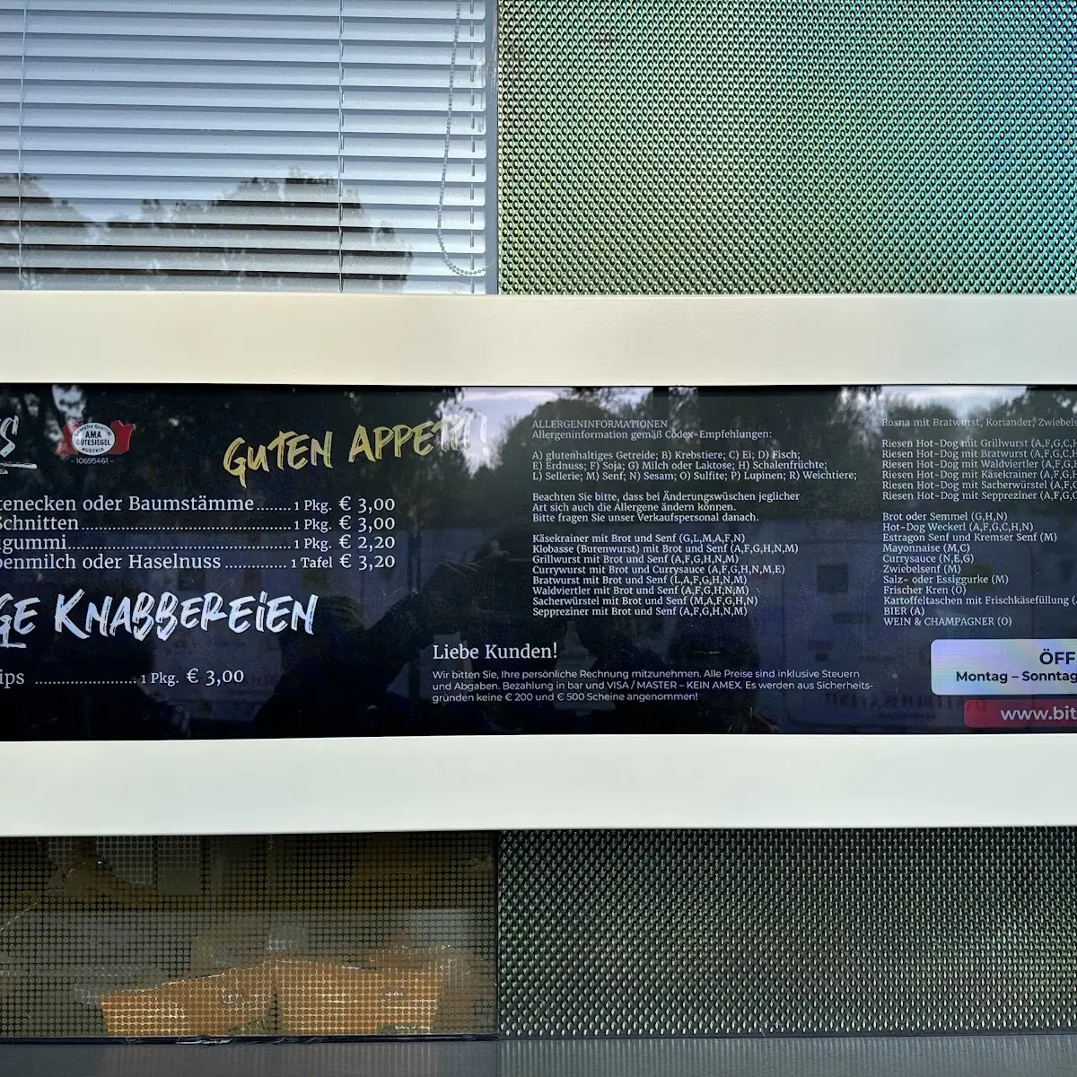 Speisekarte photo 1