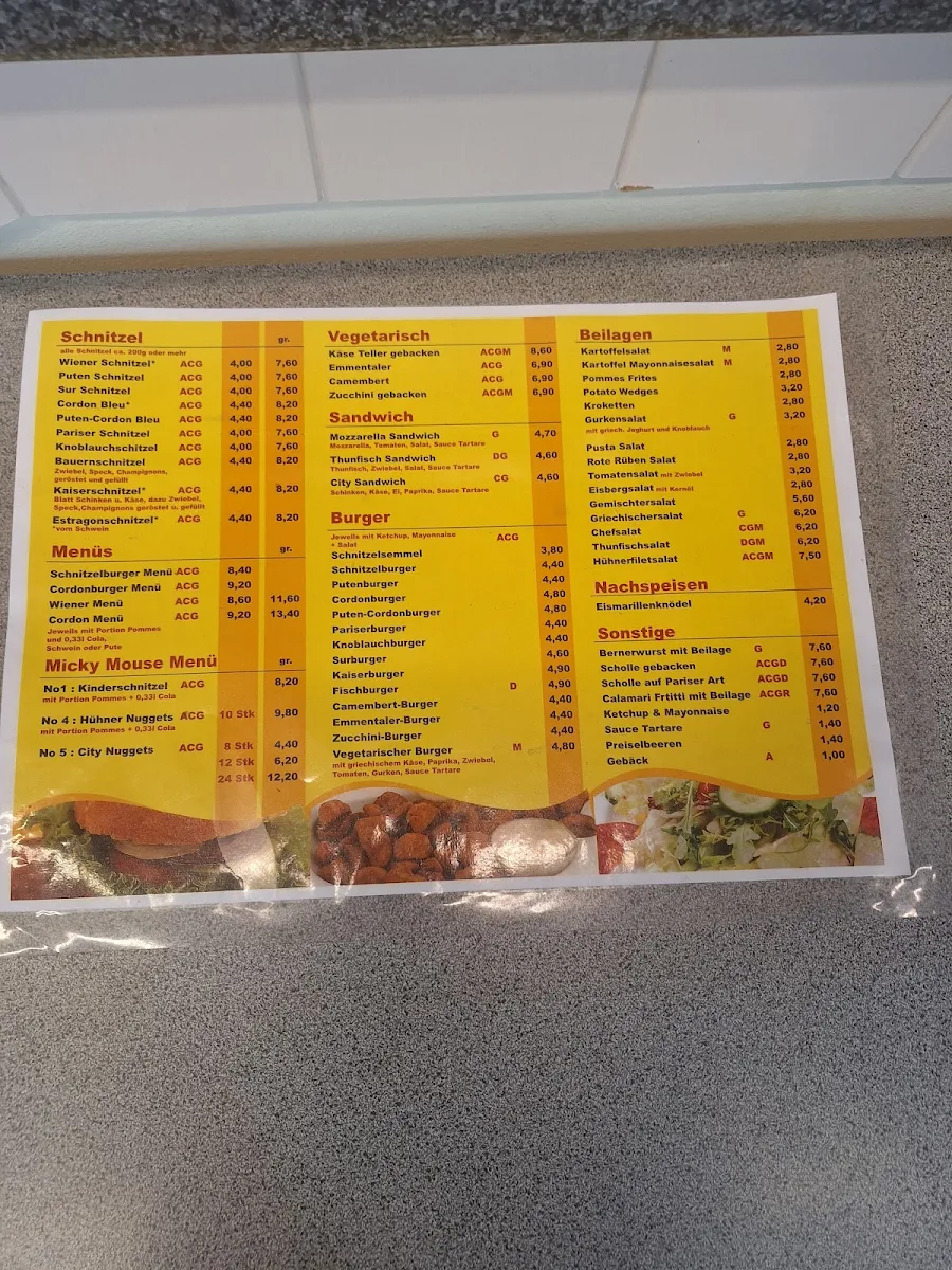 Speisekarte photo 2