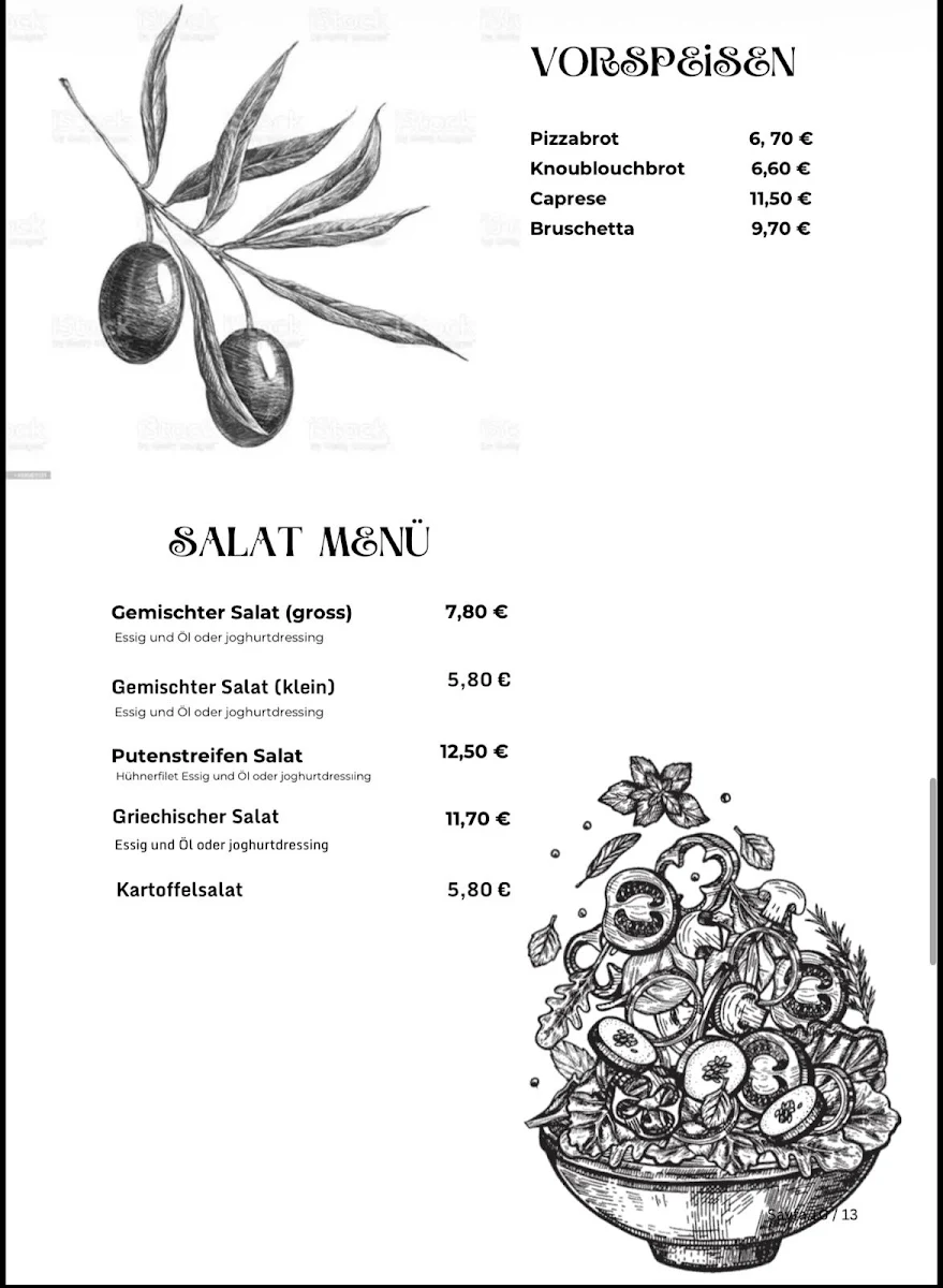 Speisekarte photo 5
