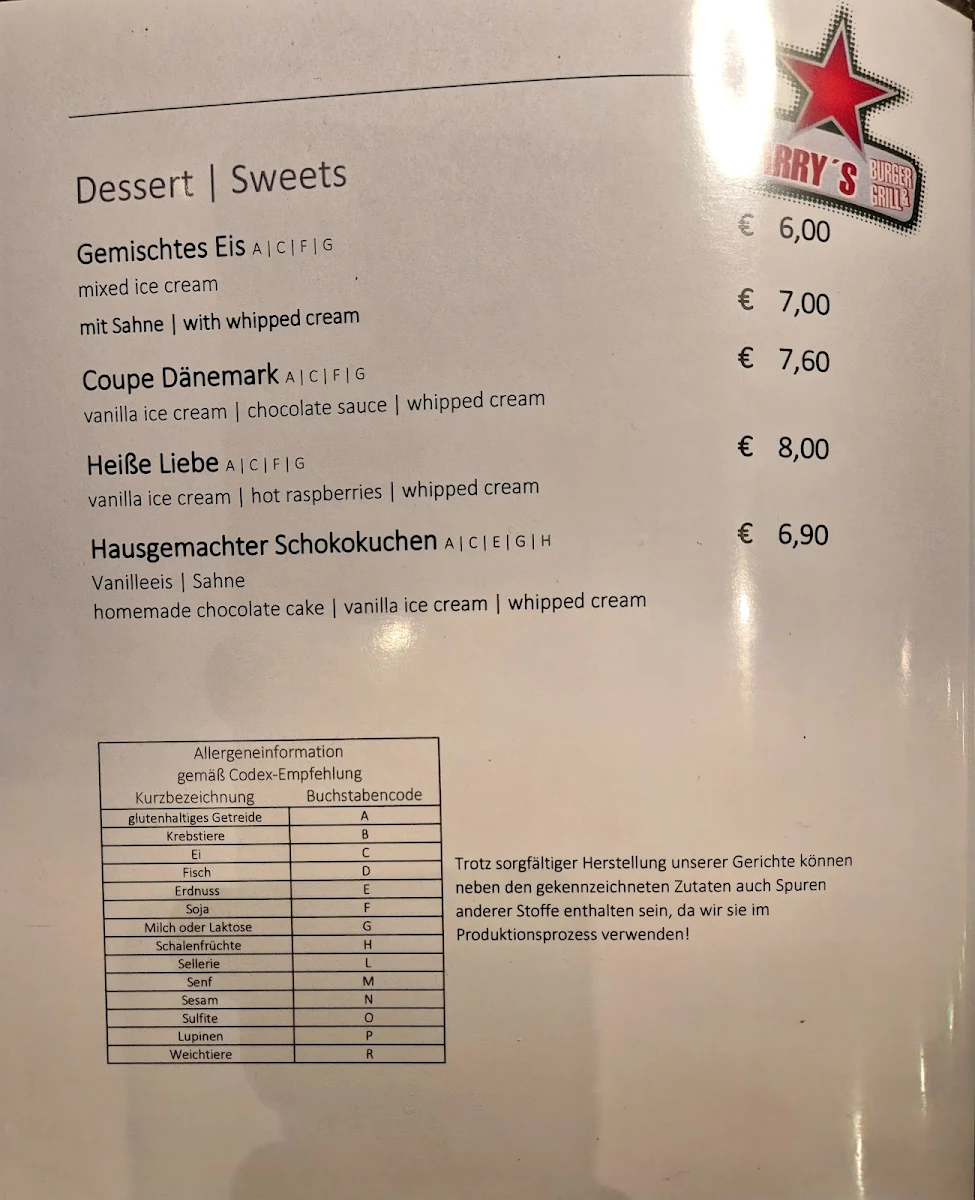 Speisekarte photo 3