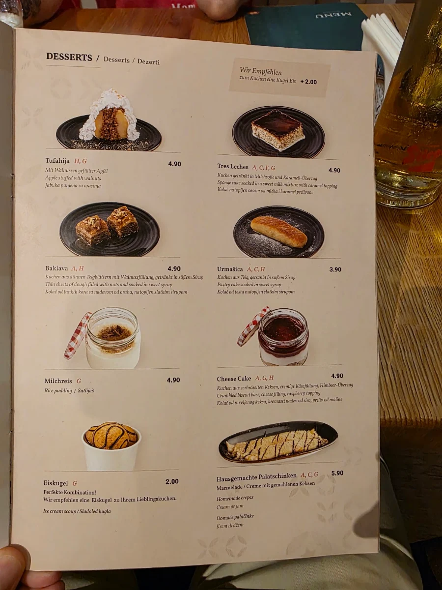 Speisekarte photo 8