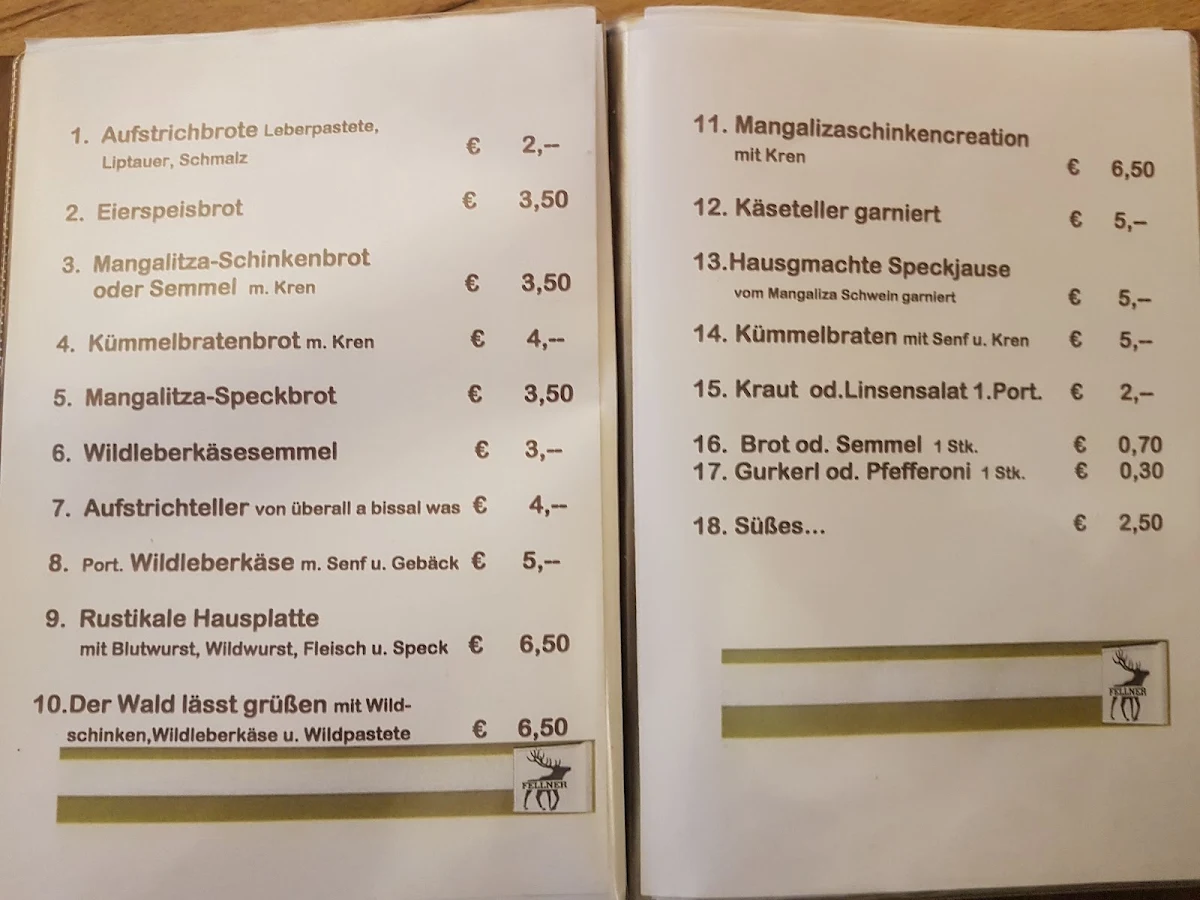 Speisekarte photo 2