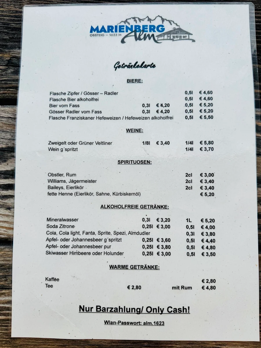 Speisekarte photo 2