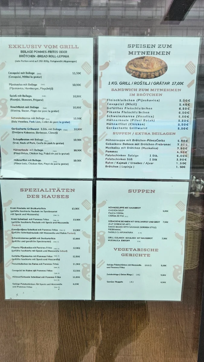 Speisekarte photo 1
