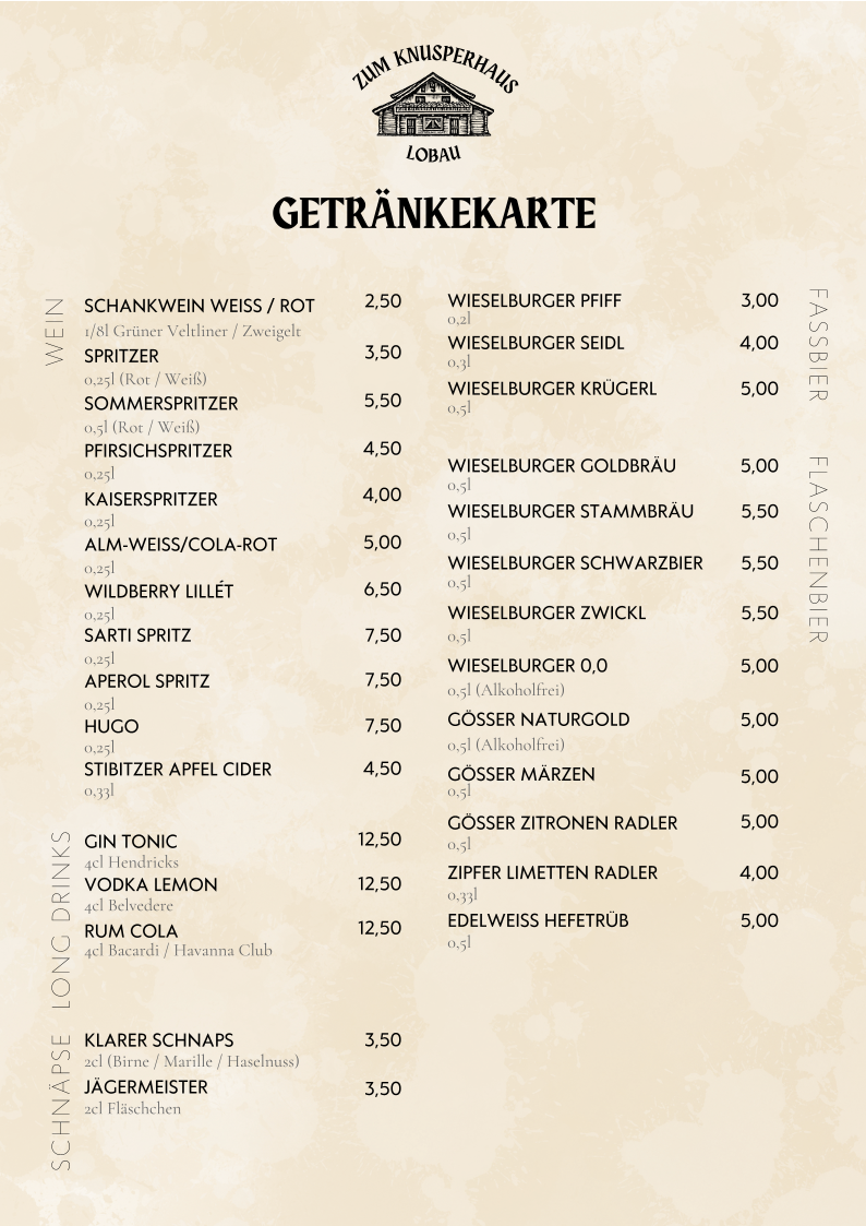 Speisekarte photo 2