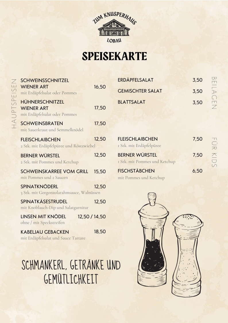 Speisekarte photo 4