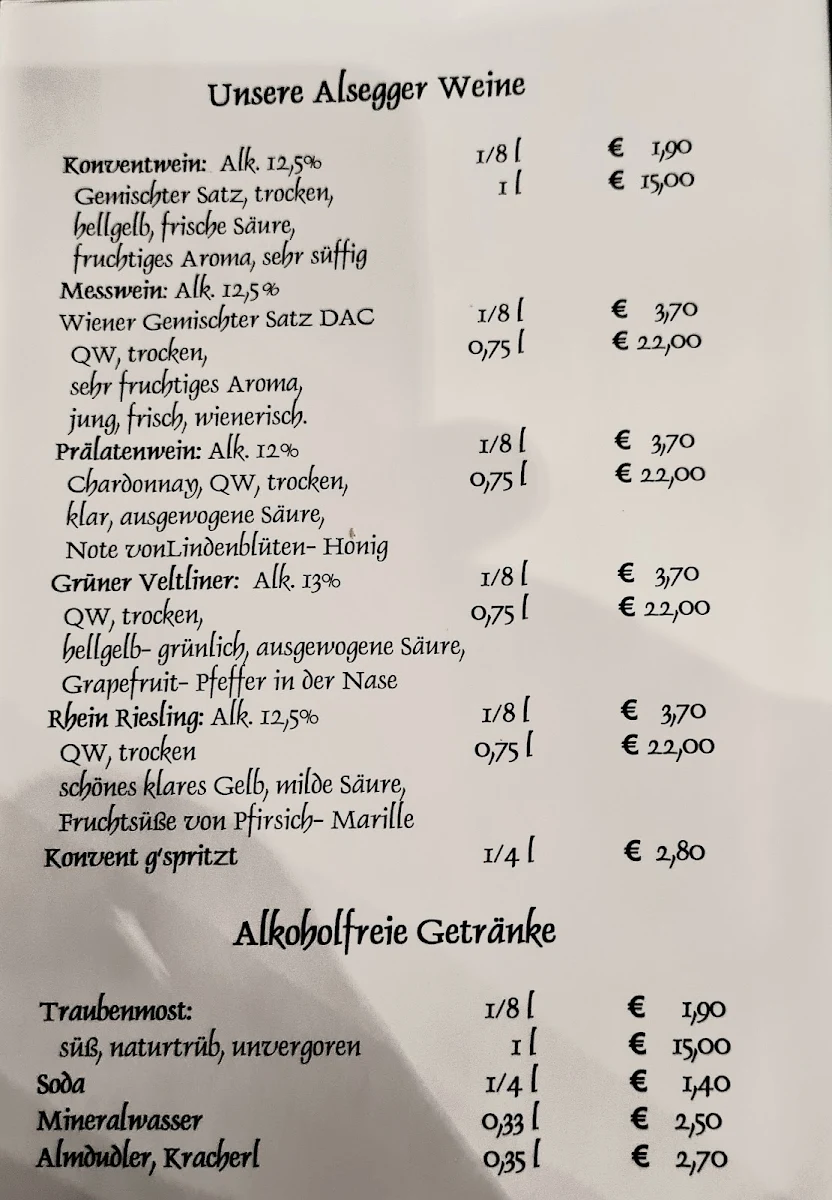 Speisekarte photo 1