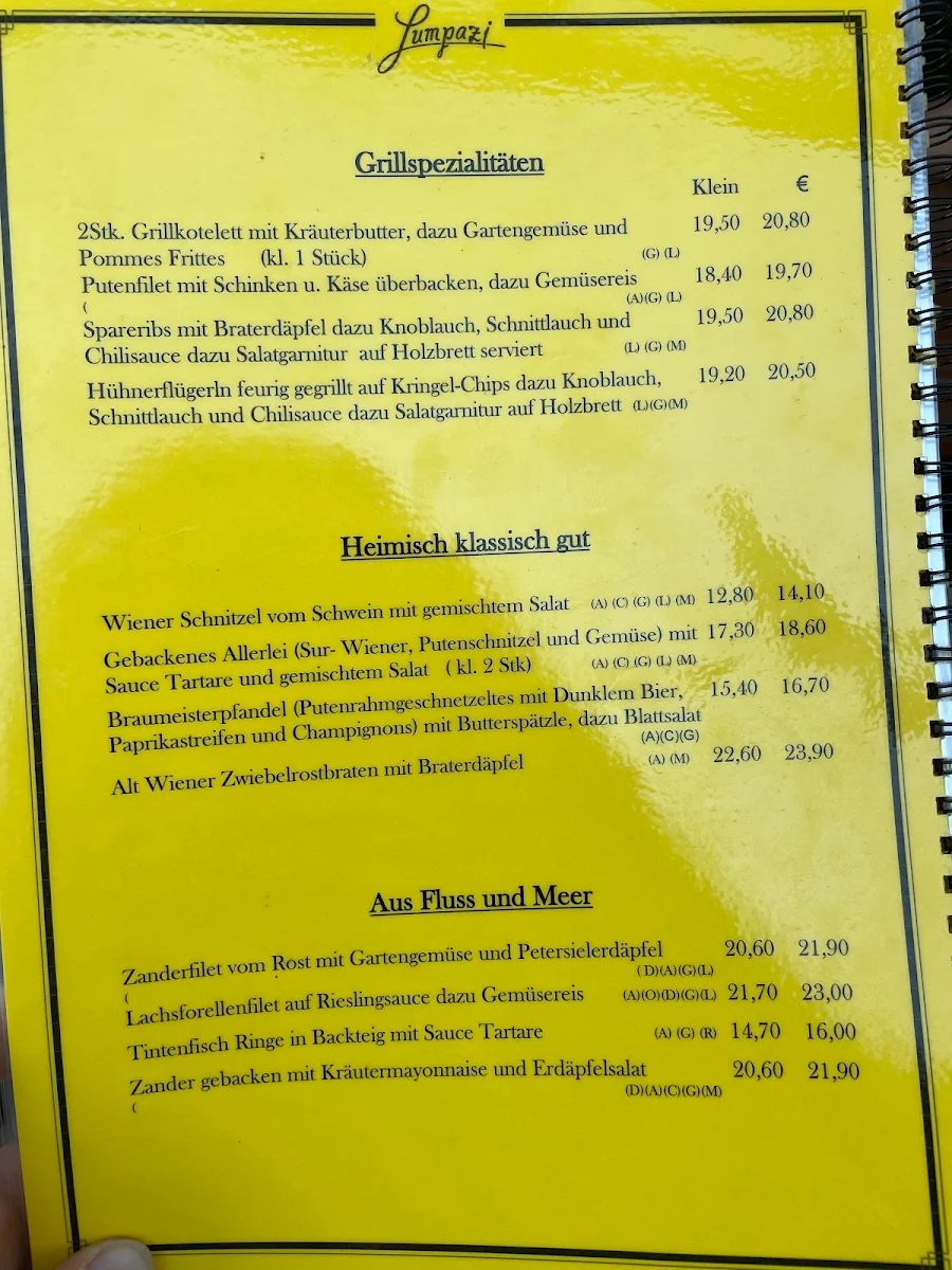 Speisekarte photo 2