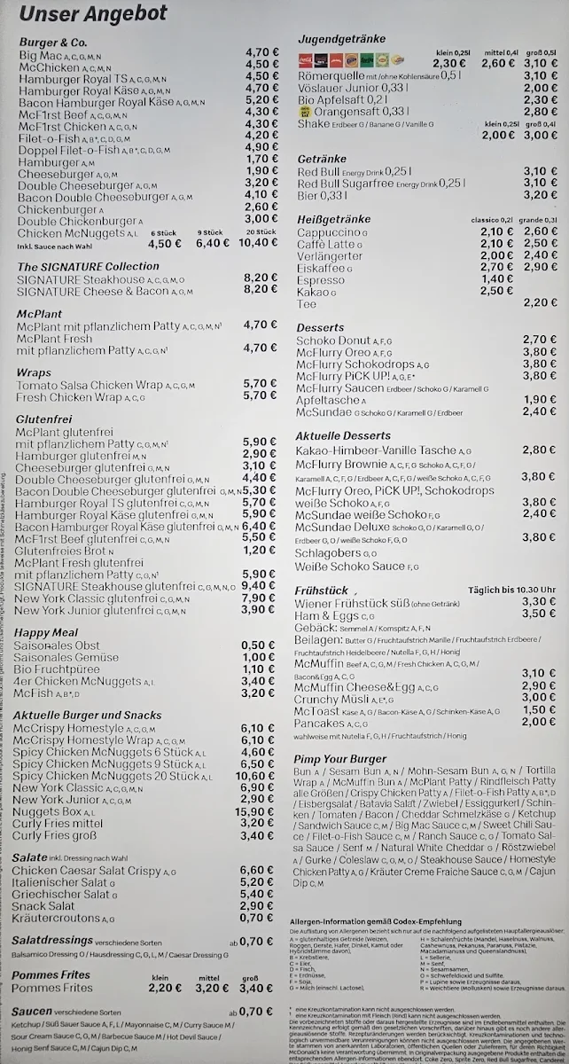Speisekarte photo 1