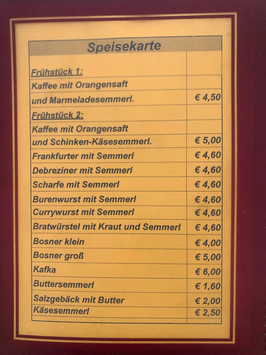 Speisekarte photo 3