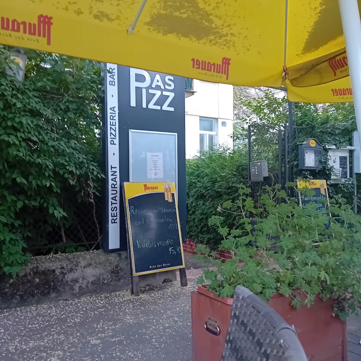 Speisekarte, Das Pizz