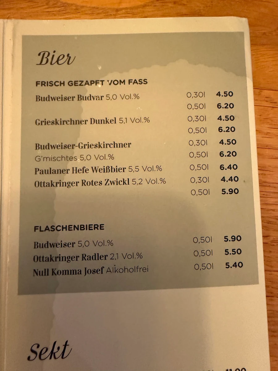 Speisekarte photo 6